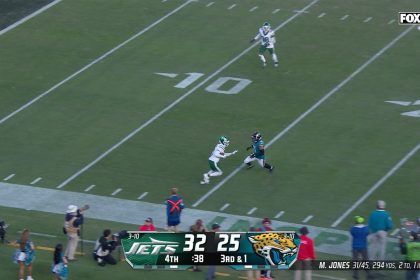 Jets hang on and beat Jaguars after late TD by Breece Hall and Sauce Gardner INT