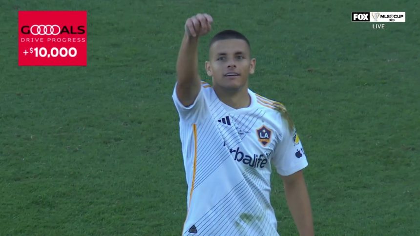 Joseph Paintsil and Dejan Joveljic score goals in quick succession to give LA Galaxy an early lead over Red Bulls