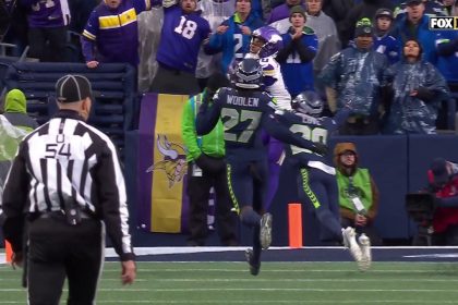 Justin Jefferson catches second touchdown of the game to help Vikings retake lead from Seahawks