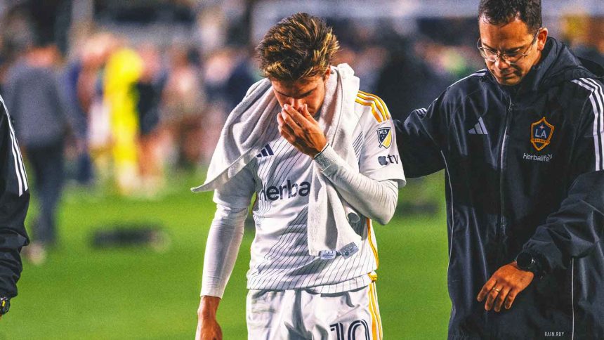 LA Galaxy midfielder Riqui Puig will miss MLS Cup final after tearing ACL