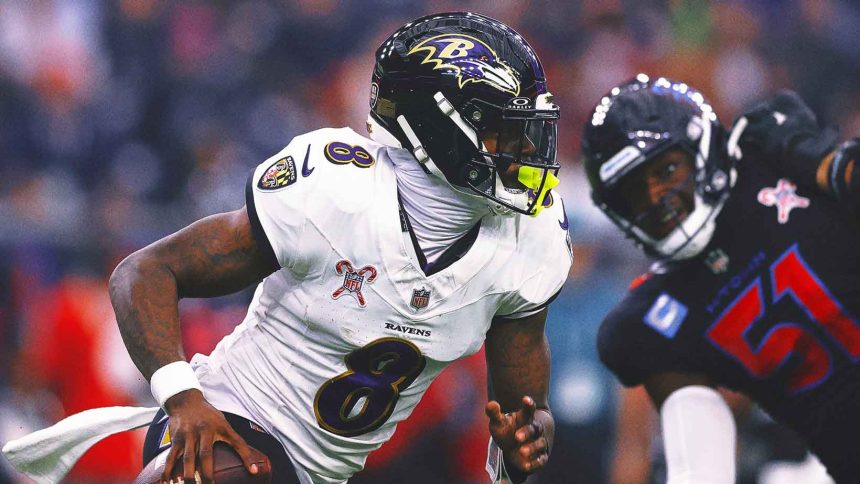 Lamar Jackson bolsters MVP case in Ravens' 31-2 Christmas romp over Texans