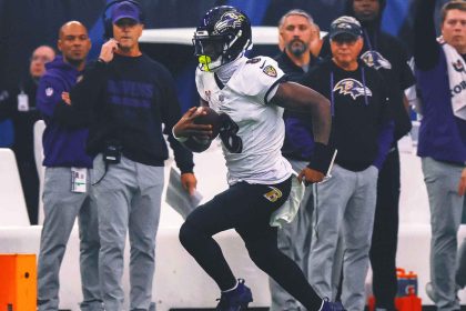 Lamar Jackson passes Michael Vick for most QB rushing yards in NFL history