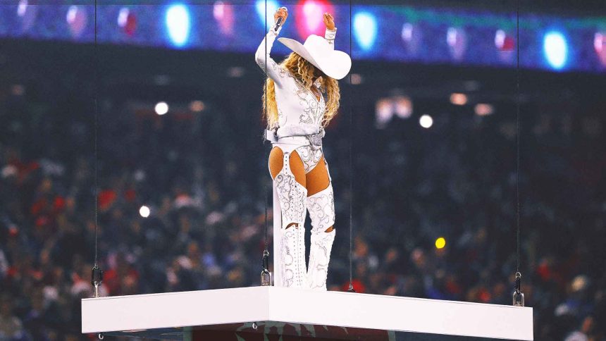 Lamar Jackson sadly missed Beyoncé's incredible Christmas halftime show