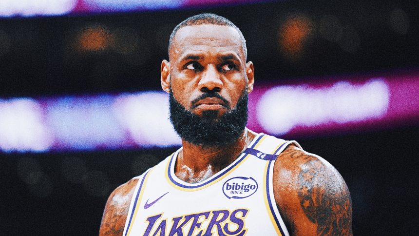 LeBron James ruled out of Lakers' game vs. Minnesota on Friday with foot soreness