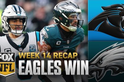 Mark Sanchez, Adam Amin, and Dave Helman break down Eagles' narrow win over Panthers | NFL on FOX