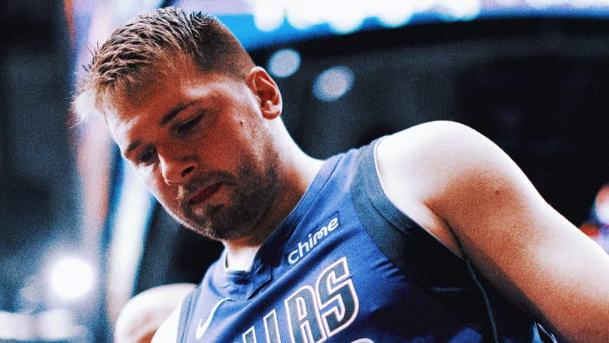 Mavs star Luka Dončić will be out about a month before check on calf injury