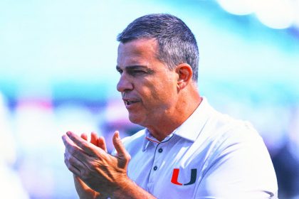 Miami coach Mario Cristobal states CFP case, asks committee to 'go to the facts'