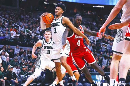 Michigan State ruins Nebraska's Big Ten opener with 89-52 win