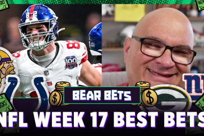 Minnesota Vikings, New York Giants BEST BETS in NFL in Week 17 | Bear Bets