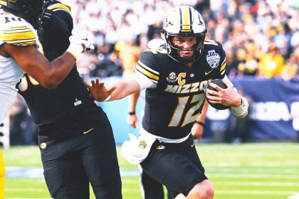 Missouri rallies from 10 down, beats Iowa 27-24 in the Music City Bowl