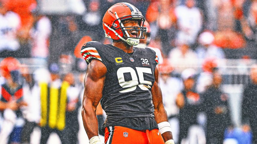 Myles Garrett's message to struggling Browns: "I'm not trying to rebuild."