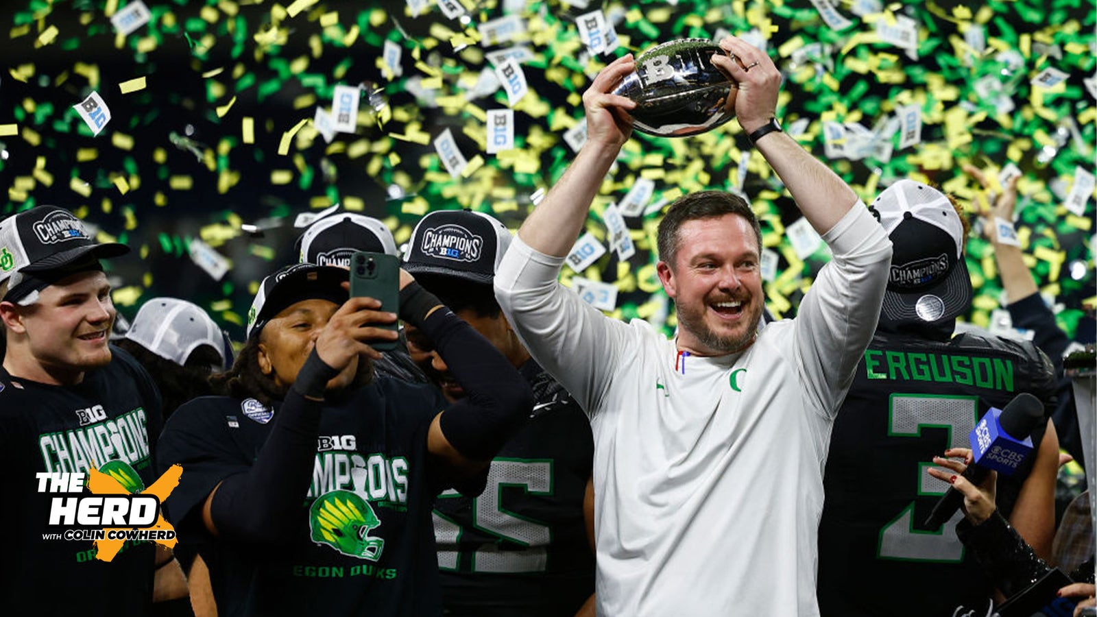 Dan Lanning discusses the keys to Oregon's Big Ten title