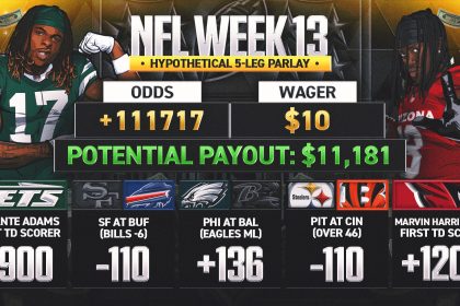 NFL Week 13 odds: 'Woulda, Coulda, Shoulda' parlay; five bets that would've won big