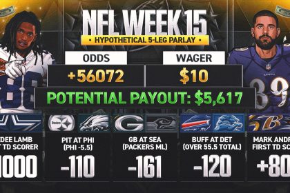 NFL Week 15 odds: 'Woulda, Coulda, Shoulda' parlay; five bets that would've won big