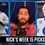 Nick's Wk 15 Picks: Rams (+3.5) upset 49ers, Lions (-2.5) beat Bills in MVP battle | What's Wright?