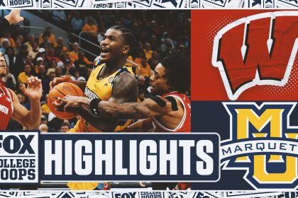 No. 11 Wisconsin Badgers vs. No. 5 Marquette Golden Eagles Highlights | FOX College Hoops