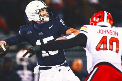 No. 4 Penn State topples Maryland 44-7 to advance to Big Ten title game