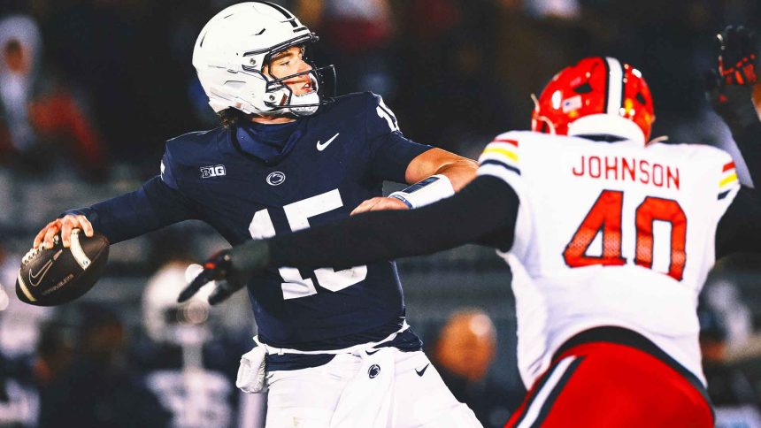 No. 4 Penn State topples Maryland 44-7 to advance to Big Ten title game