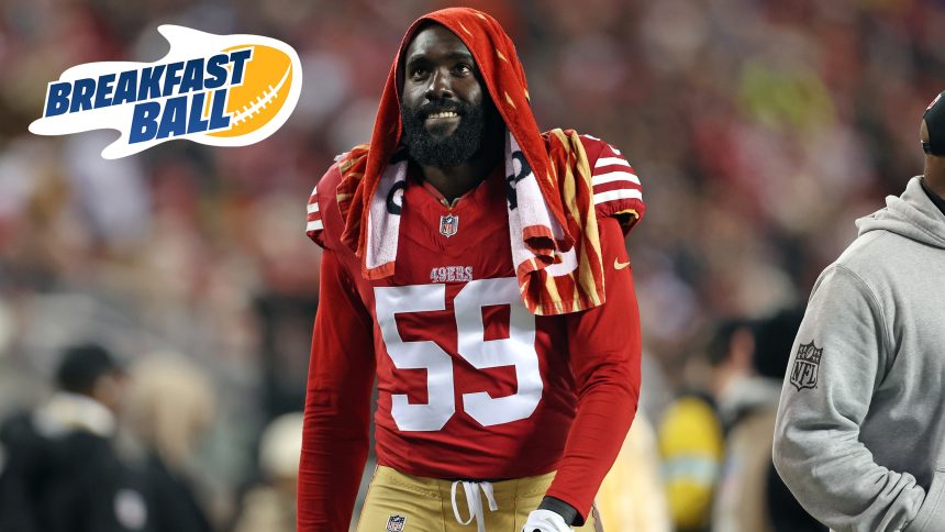 Rams beat 49ers 12-6, De'Vondre Campbell 'quit' on his team | Breakfast Ball