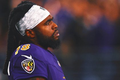 Ravens suspend WR Diontae Johnson, saying he refused to enter game vs. Eagles