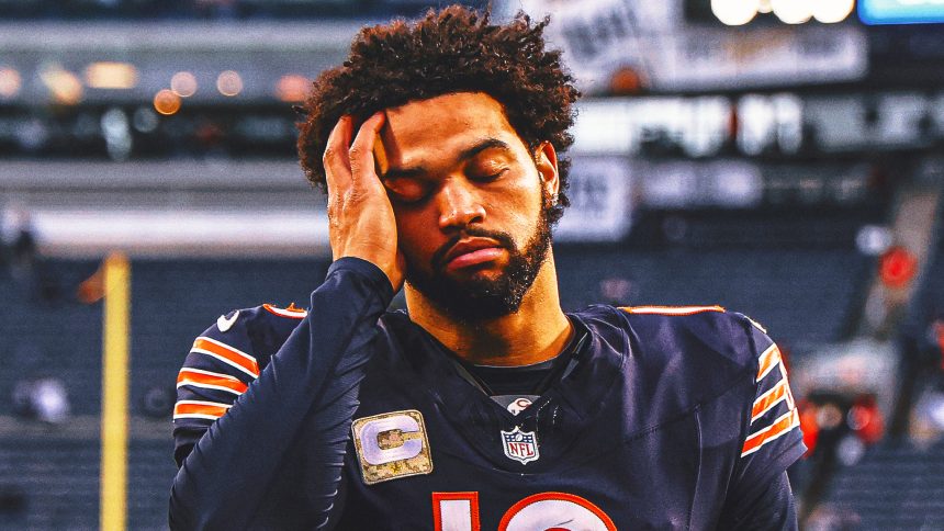 Rookie QB Caleb Williams is frustrated with losing, and so are Bears fans