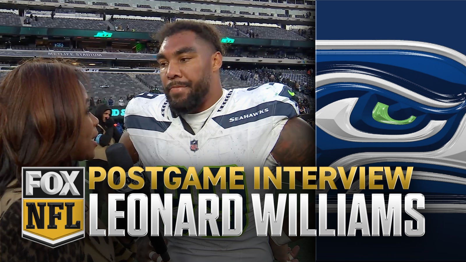 Seahawks' Leonard Williams on his dominant performance in win over Jets