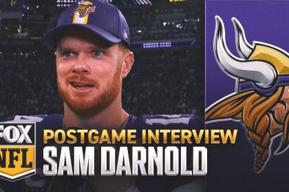 Sam Darnold on first-season success with Vikings: 'It's all of us that make it work' | NFL on FOX