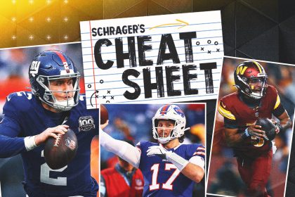 Schrager's Cheat Sheet: Commanders' impressive rise; Giants' disastrous win