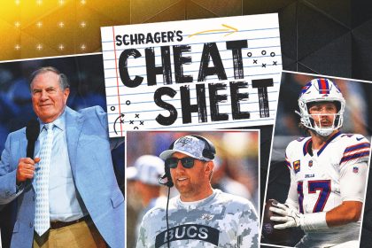 Schrager's Cheat Sheet: The aftermath of Bill Belichick to UNC