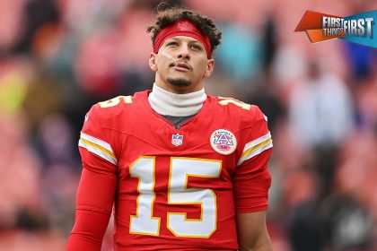 Should Patrick Mahomes play through a high ankle sprain or rest for the team's benefit | First Things First