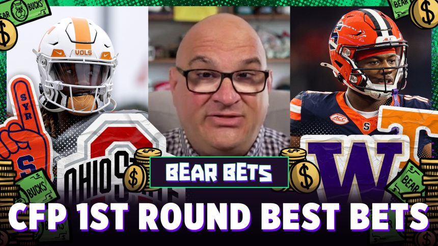 Syracuse vs. Washington, Ohio State vs. Tennessee: CFP First Round Best Bets | Bear Bets