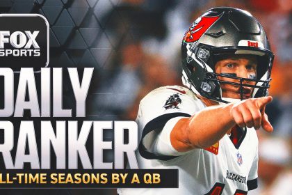 The Daily Ranker: Looking at the 10 greatest NFL quarterback seasons ever