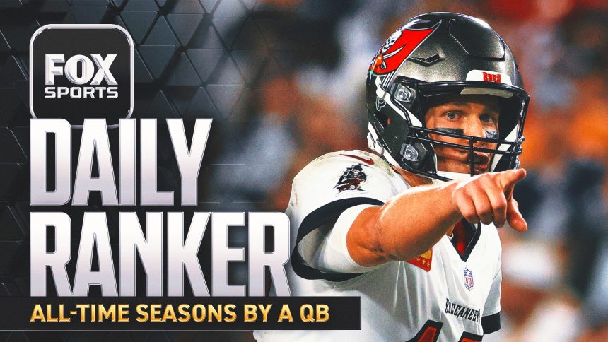 The Daily Ranker: Looking at the 10 greatest NFL quarterback seasons ever