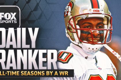 The Daily Ranker: Top 10 seasons by an NFL wide receiver