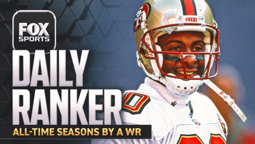 The Daily Ranker: Top 10 seasons by an NFL wide receiver