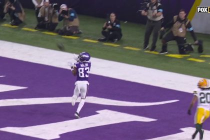 Tom Brady breaks down Sam Darnold's 31-yard TD to Jalen Nailor as Vikings take lead over Packers