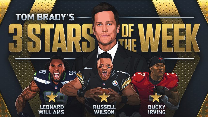 Tom Brady's 3 Stars of Week 13, including Steelers' Russell Wilson