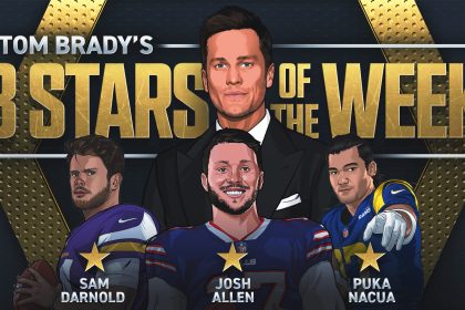 Tom Brady's 3 Stars of Week 14, including Bills' Josh Allen