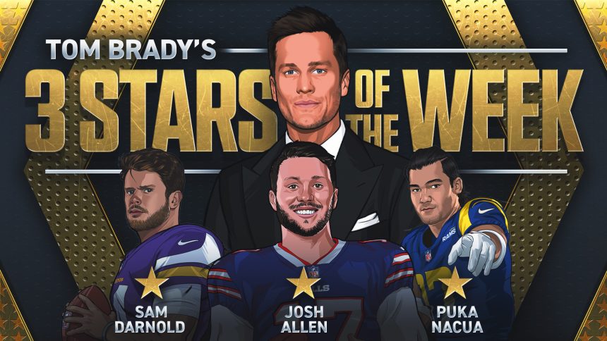 Tom Brady's 3 Stars of Week 14, including Bills' Josh Allen