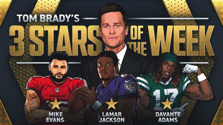 Tom Brady's 3 Stars of Week 15, including Ravens' Lamar Jackson