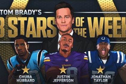 Tom Brady's 3 Stars of Week 16, including Vikings' Justin Jefferson