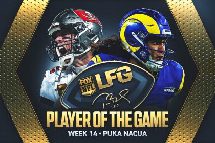 Tom Brady's LFG Player of the Game for Week 14: Rams WR Puka Nacua