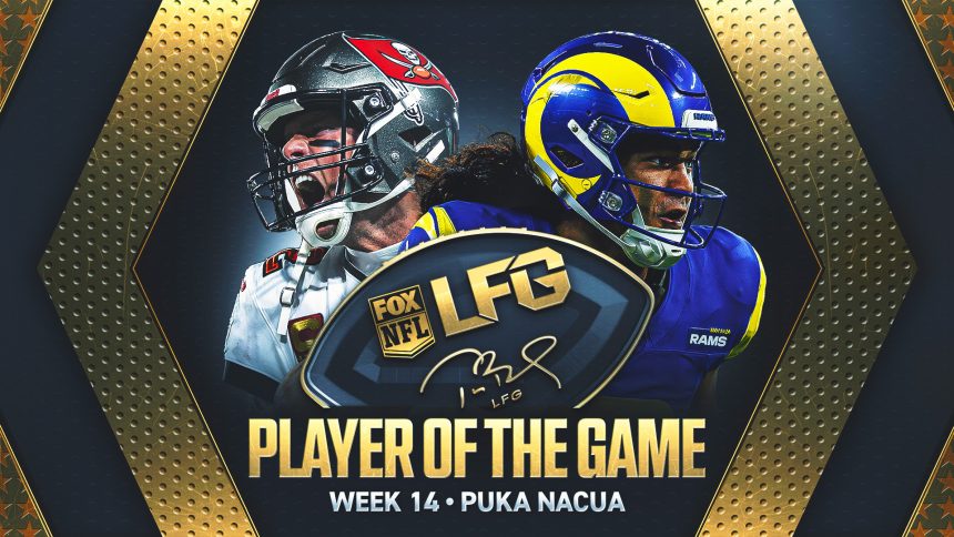 Tom Brady's LFG Player of the Game for Week 14: Rams WR Puka Nacua