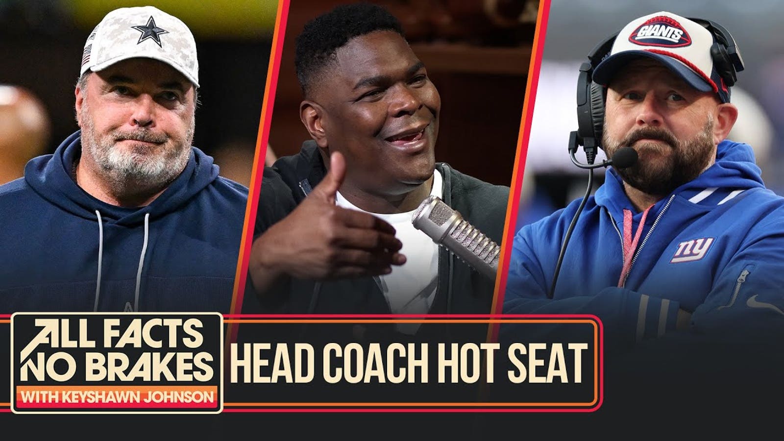 Cowboys, Bears, Giants: Which NFL coaches could be fired next? | All Facts No Brakes