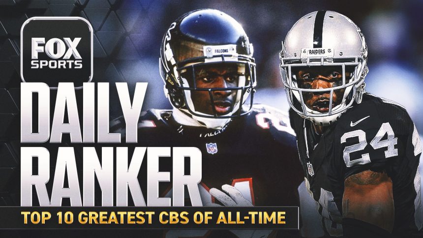 Who are the 10 greatest cornerbacks in NFL history?