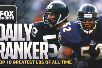 Who are the 10 greatest linebackers in NFL history?