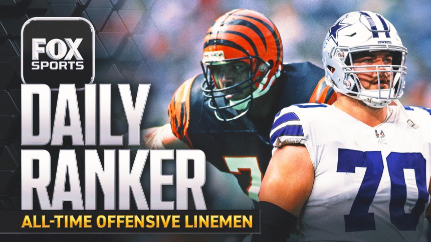 Who are the 10 greatest NFL offensive linemen of all-time?