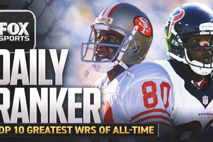 Who are the 10 greatest NFL wide receivers of all-time?