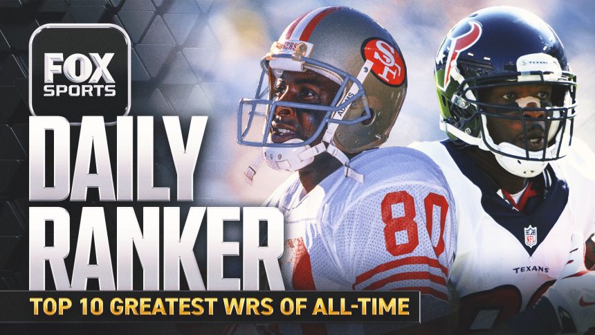 Who are the 10 greatest NFL wide receivers of all-time?