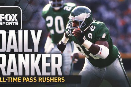 Who are the 10 greatest pass-rushers in NFL history?